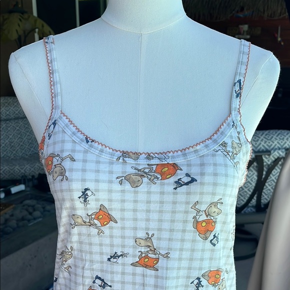 Patterned Pajama with Robe - Picture 7 of 7